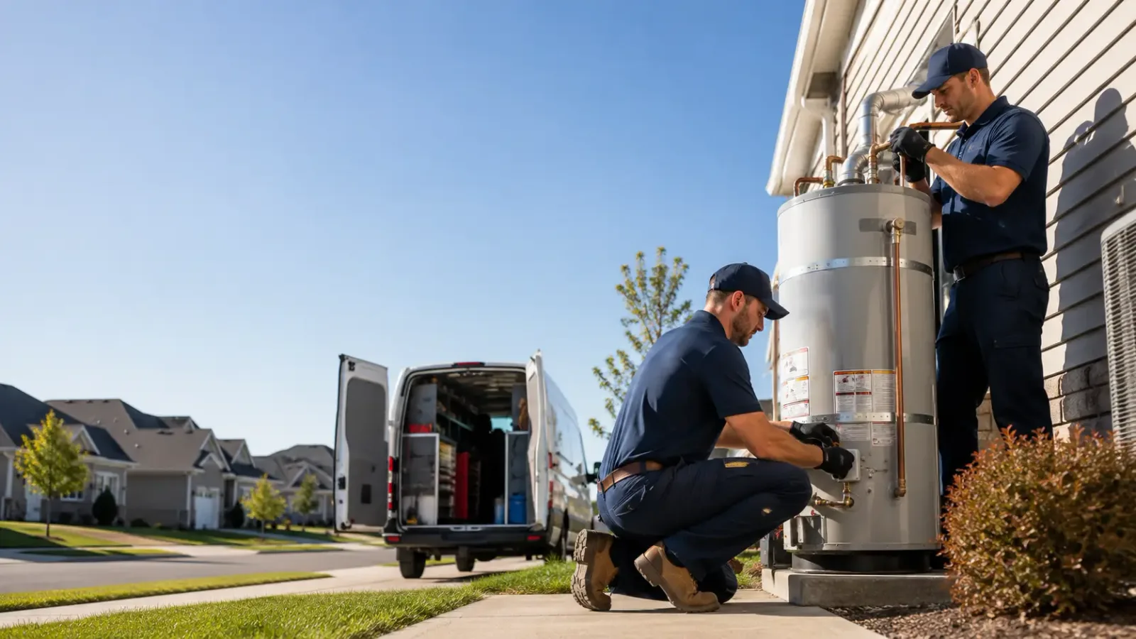 Water Heater Installation in Breckenridge, MN